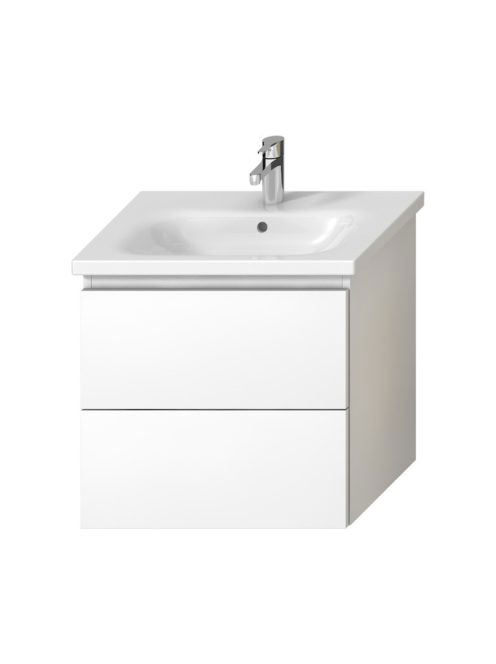 Jika Mio-N alsószekrény 65 cm-es mosdóhoz, 2 fiókkal, fehér