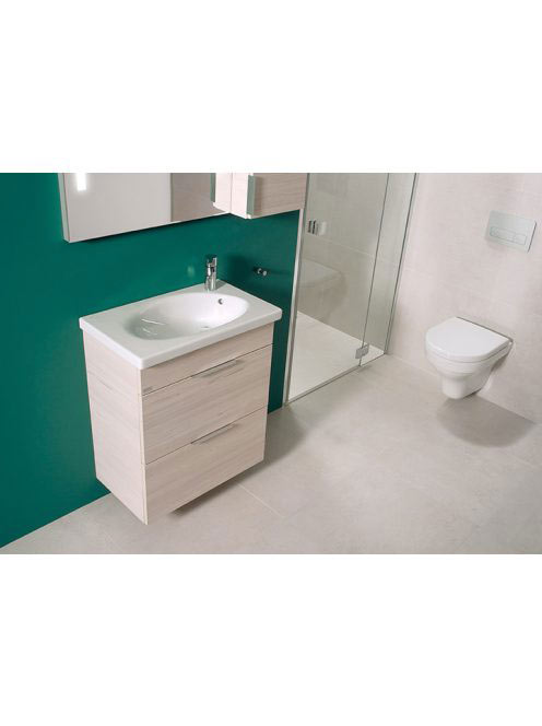 Jika Tigo fehér ráépíthető mosdó 65cm 8122160001061 - Fürdős