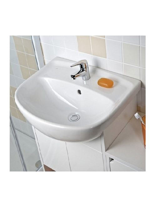 Jika Lyra Plus beépíthető mosdó 60 cm, csapfurattal és túlfo