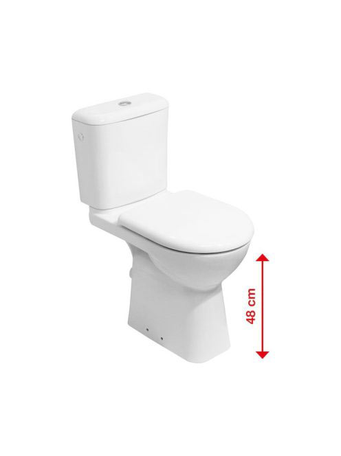 Jika Deep by Jika magasított monoblokkos álló WC csésze 8236