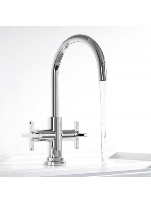 Kludi Nova Fonte Classic álló ECO mosdócsaptelep lefolyógarn