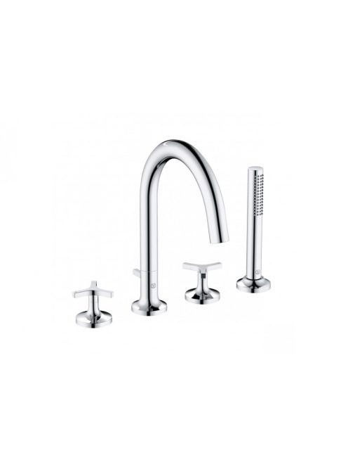 Kludi Nova Fonte Déco kétgombos peremre szerelhető kádcsapte