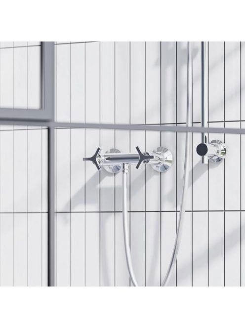 Kludi Nova Fonte Deco króm zuhanycsaptelep 207100539 - Fürdő