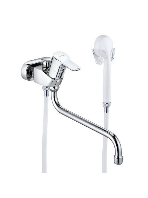 Kludi Pure&Easy kádtöltő- és zuhanycsap zuhanyszettel 375920