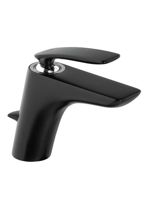 Kludi Balance egykaros matt fekete mosdócsaptelep, leeresztő