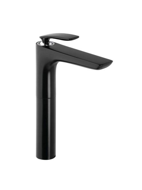 Kludi Balance egykaros matt fekete mosdócsaptelep, leeresztő