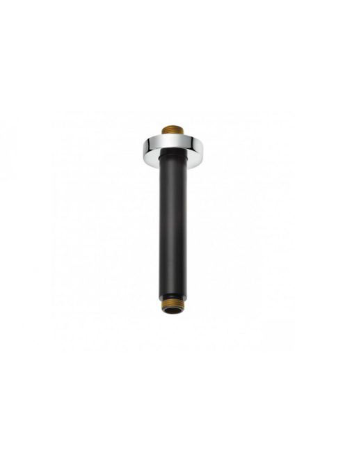 Kludi A-QA matt fekete/króm mennyezeti csatlakozó AN 15 6651