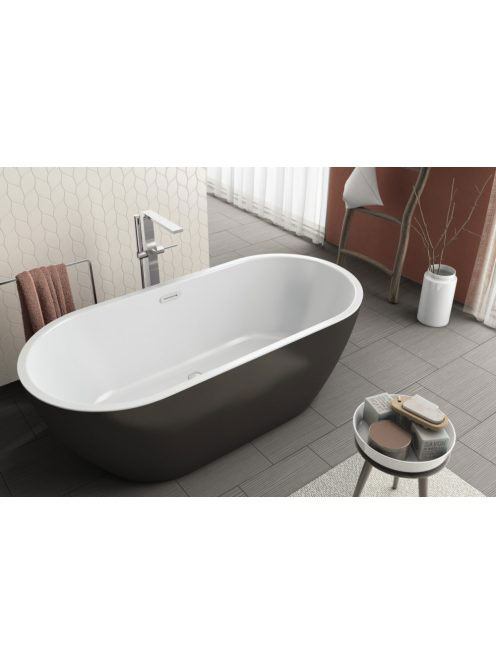 Kolpa San Dalia FS térben álló fürdőkád 170x80 cm, le- és tú