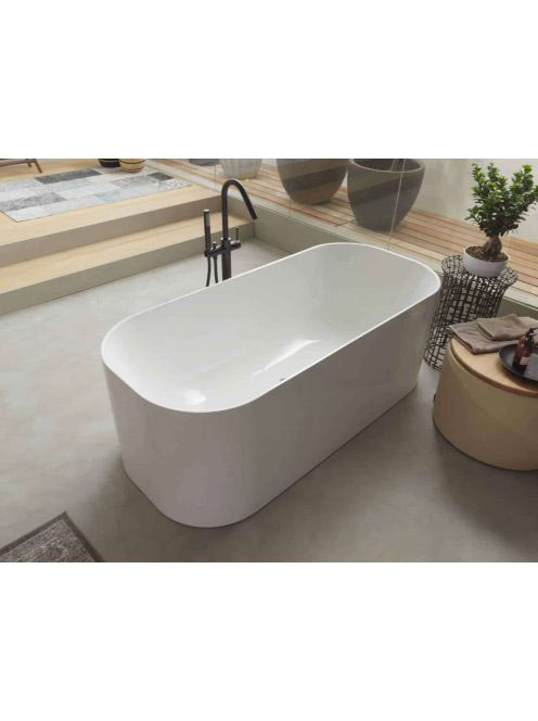 Kolpa San Pandora térben álló fürdőkád 163x68 cm, le- és túl