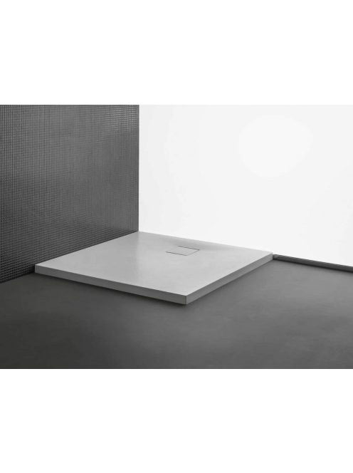 Kolpa San Moonwalk öntött műmárvány zuhanytálca 90x90 cm, le