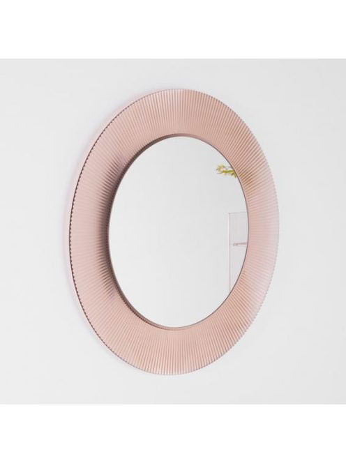 Laufen Kartell by Laufen rózsaszín tükör, LED világítással H