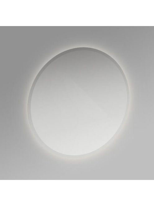 Laufen Frame 25 kerek tükör 80 cm, világítással, szélcsiszol