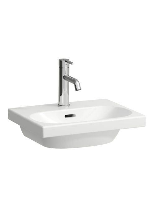 Laufen Lua kézmosó 45x35 csapfurattal és túlfolyóval H815081