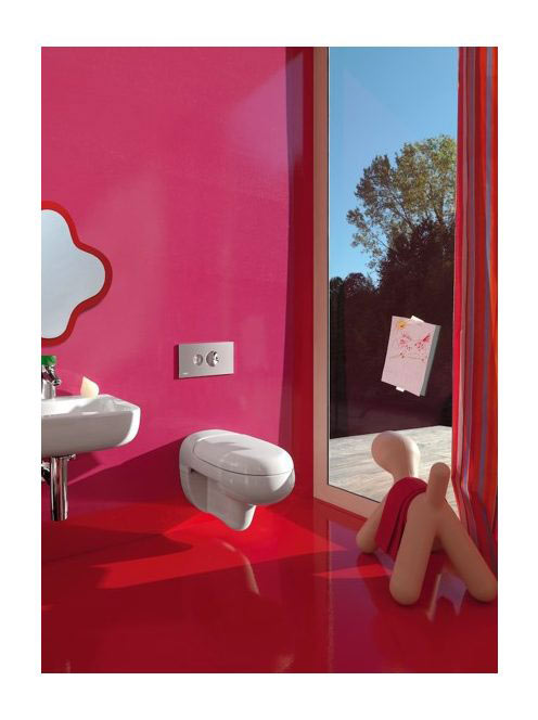 Laufen Florakids gyerek fali WC csésze mélyöblítéssel, fehér