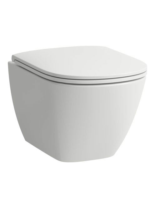 Laufen Lua Compact perem nélküli fali WC csésze mélyöblítéss