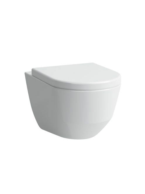 Laufen Pro laposöblítésű fali WC csésze, fehér LCC bevonatta