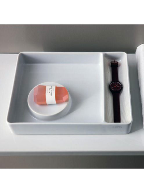 Laufen Val fehér eszköztartó 36x28 cm 8702820000001 - Fürdős