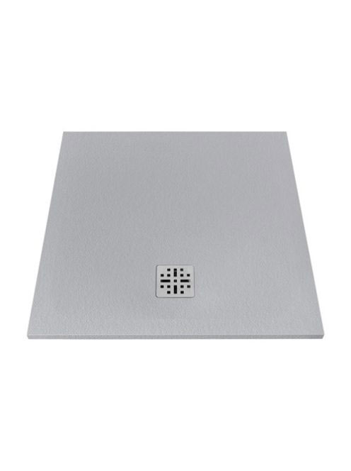 EGYEDI ÁR Marmy Dolomite 90x90 zuhanytálca Valentino Grey 80