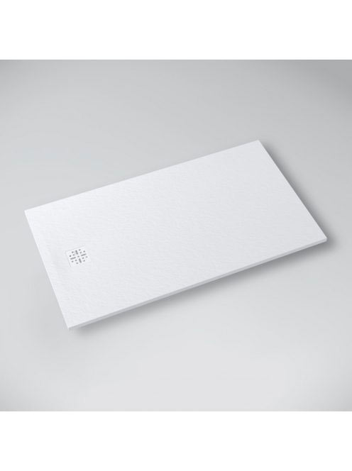 Marmy Dolomite szögletes zuhanytálca 70x140 Prada White / Ma