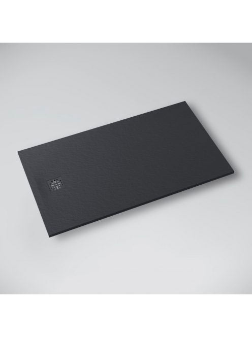 Marmy Dolomite szögletes zuhanytálca 70x140 Cavalli Black /