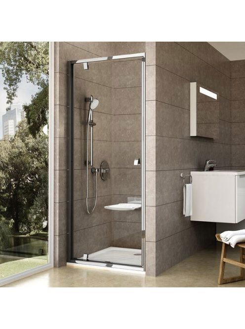 Ravak Pivot PDOP1-90 zuhanyajtó (krómhatású-transparent) 03G