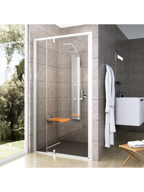 Ravak Pivot PDOP2-120 zuhanyajtó (fehér-transparent) 03GG010