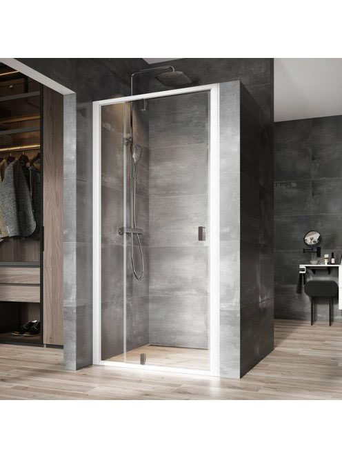 Ravak Nexty NDOP2-100 kétrészes zuhanyajtó átlátszó üveggel,