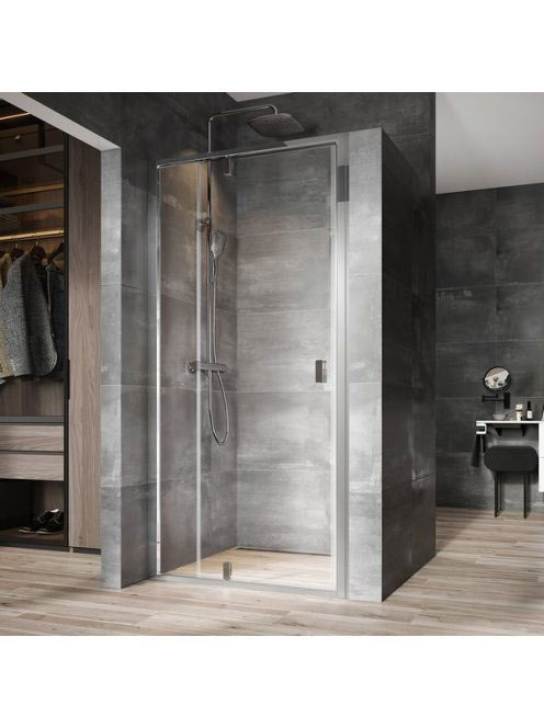 Ravak Nexty NDOP2-120 kétrészes zuhanyajtó átlátszó üveggel,