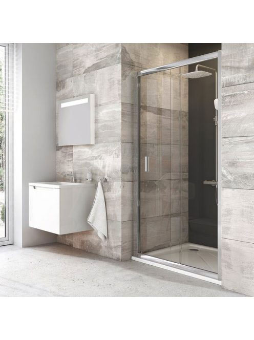 Ravak Blix BLDP2-120 zuhanyajtó (krómhatású-Transparent) 0PV