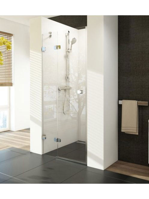 Ravak Brilliant BSD2-80 balos zuhanyajtó (króm-transparent)