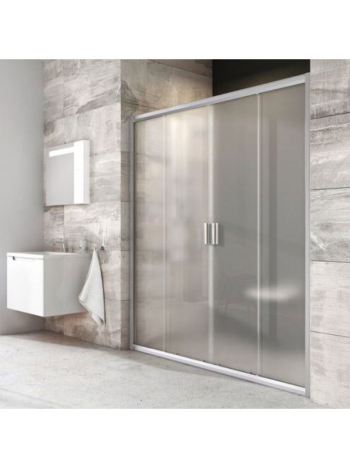 Ravak Blix BLDP4-120 zuhanyajtó (szatén-Grape) 0YVG0U00ZG -