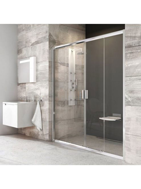 Ravak Blix BLDP4-150 zuhanyajtó (króm-Transparent) 0YVP0C00Z