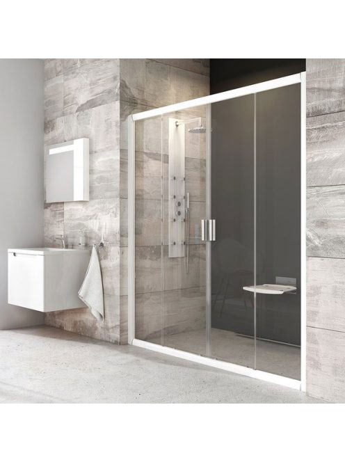 Ravak Blix BLDP4-160 zuhanyajtó (fehér-Transparent) 0YVS0100