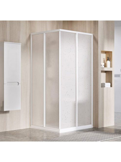Ravak Supernova SRV2 -75 sarokbelépős zuhanykabin (fehér+Pea