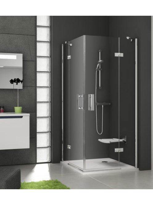 Ravak SmartLine SMSRV4-80 zuhanykabin (króm-transparent) 1SV