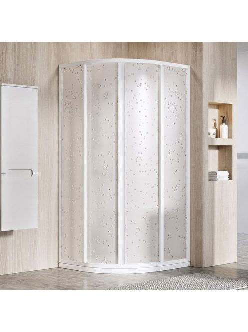 Ravak Supernova SKCP4-80 négyelemes, negyedköríves zuhanykab