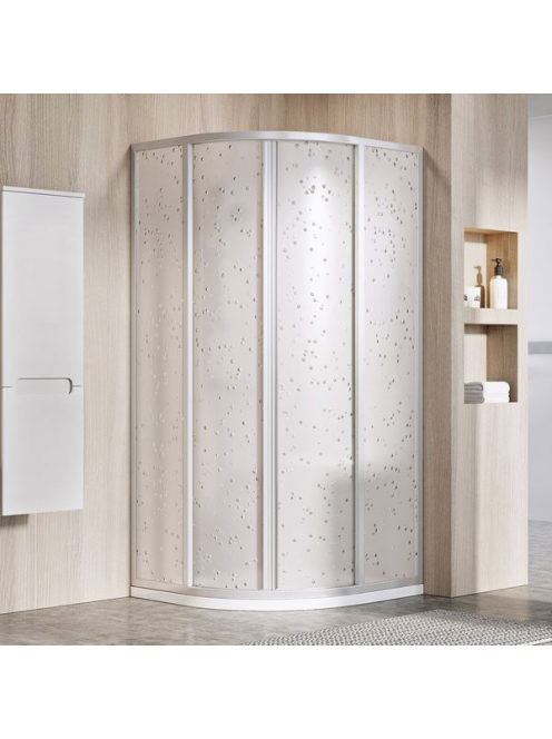 Ravak Supernova SKCP4-80 négyelemes, negyedköríves zuhanykab