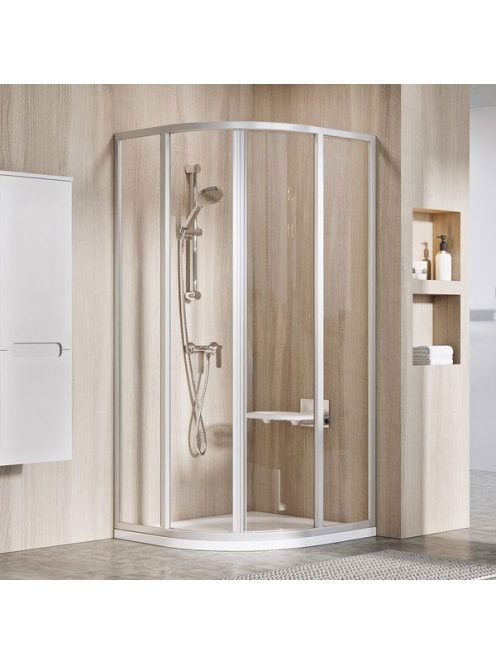 Ravak Supernova SKCP4-90 négyelemes, negyedköríves zuhanykab