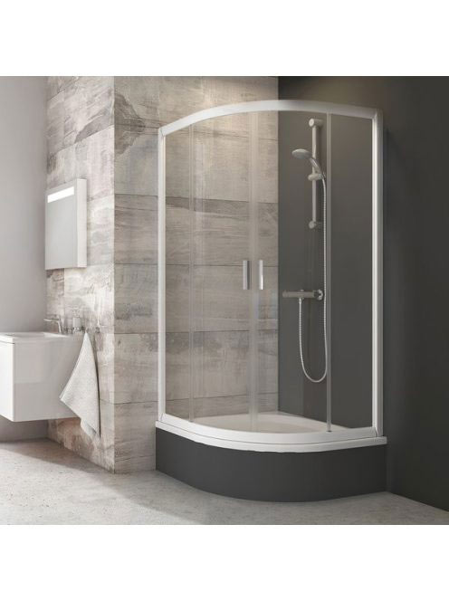 Ravak Blix Sabina BLCP4-90 zuhanykabin (fehér-Transparent) 3