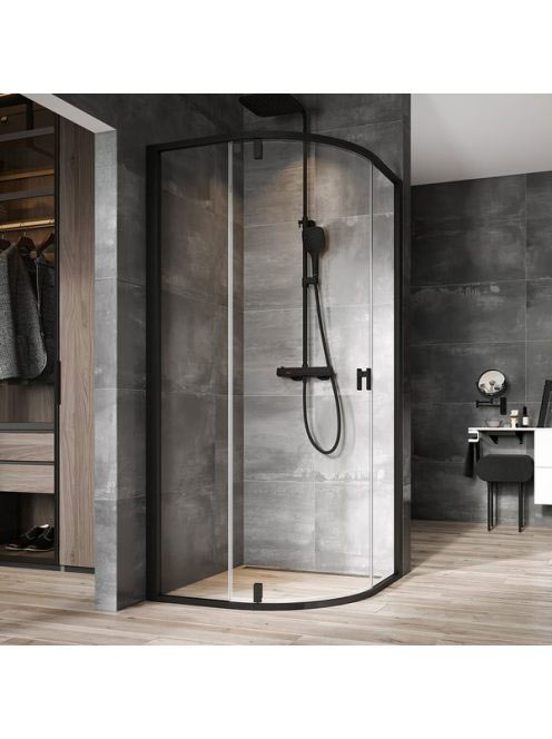 Ravak Nexty NSKK3-80 háromrészes negyedköríves zuhanykabin (