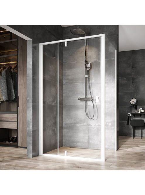 Ravak Nexty NPSS fix zuhanyfal 80x195 cm, átlátszó üveg, feh