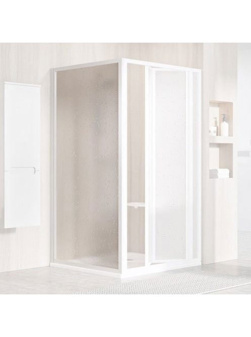 EGYEDI ÁR Ravak Supernova PSS-75 fix zuhanyfal (fehér+Pearl)