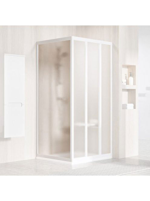 Ravak Supernova APSS-75 fix üveg zuhanyfal (fehér+Grape) 940