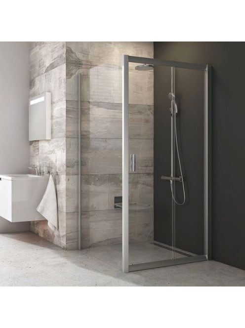 Ravak Blix BLPS-90 zuhanyfal (króm-transparent) 9BH70C00Z1 -