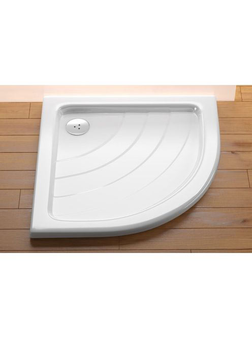 Ravak Ronda-80 LA íves Zuhanytálca (fehér) A214001220 - Fürd