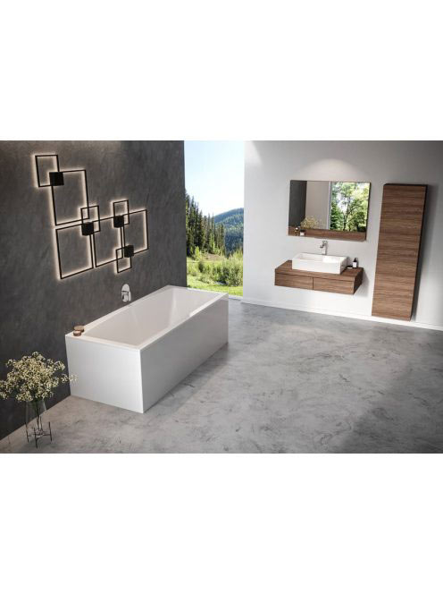 Ravak FORMY 02 Slim akrilkád 180x80 hófehér C891300000 - Für