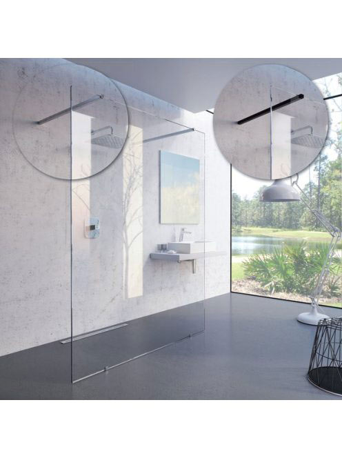 Ravak Walk-In Free 150 zuhanyfal (Transparent) GW9FP0C00Z1 -
