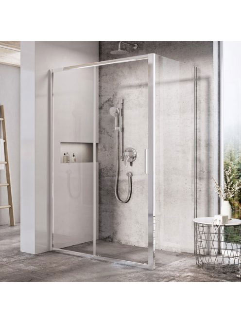 Ravak Blix Slim BLSPS-90 fix oldalfal (króm+Transparent) X9B