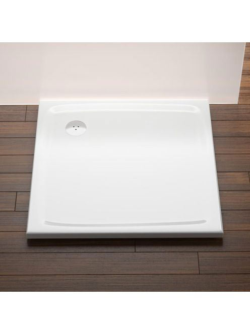 Ravak Perseus Pro-90 Flat zuhanytálca fehér XA037711010 - Fü