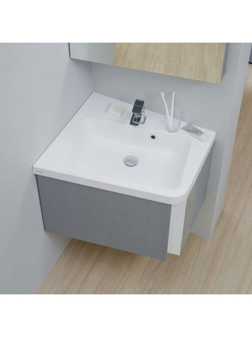 Ravak10° balos mosdó 650 (fehér), furattal XJIL1165000 - Für